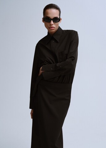 MANGO Skirt 'Aura' in Brown