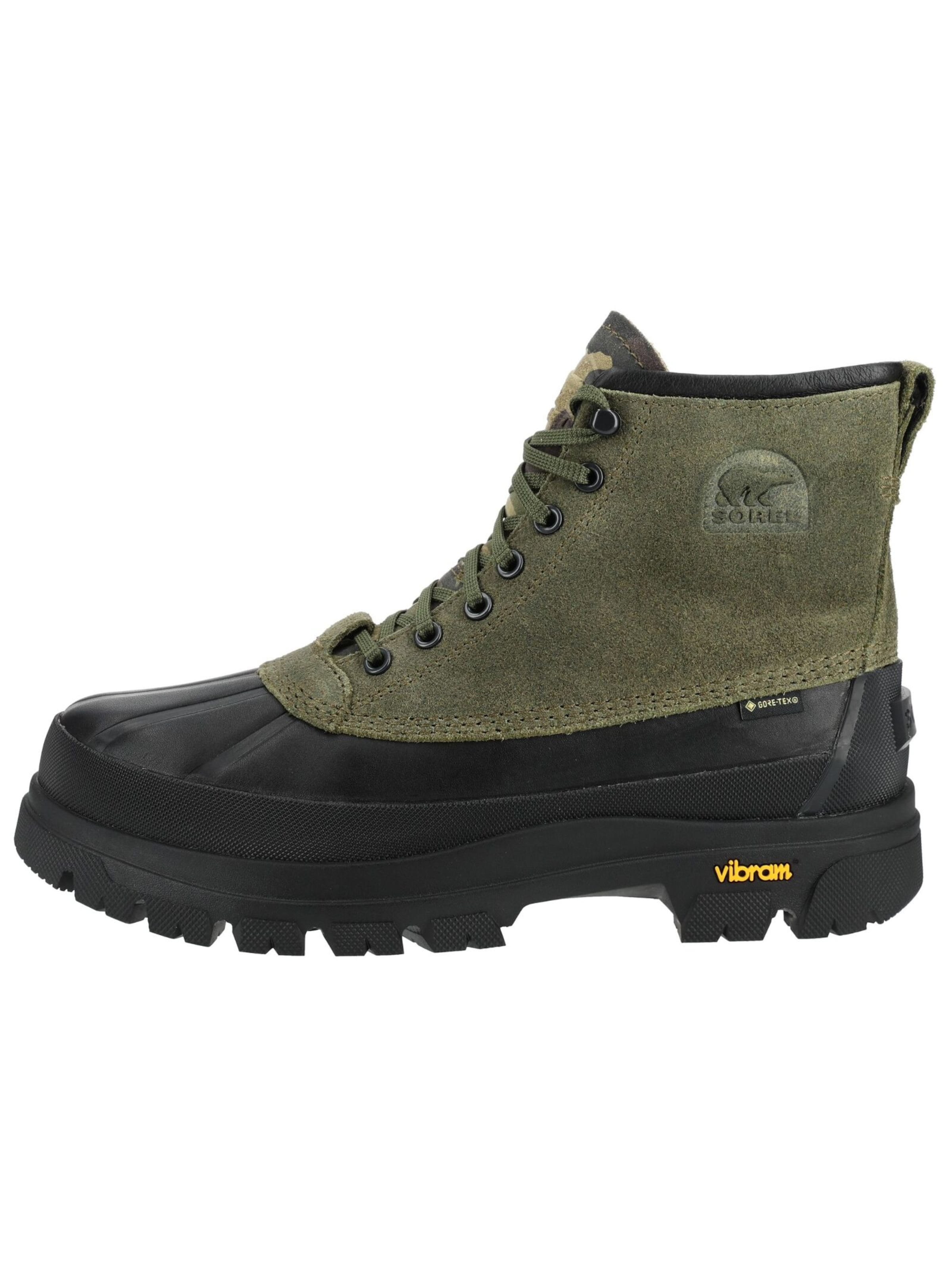 Boots stringati di SOREL in verde