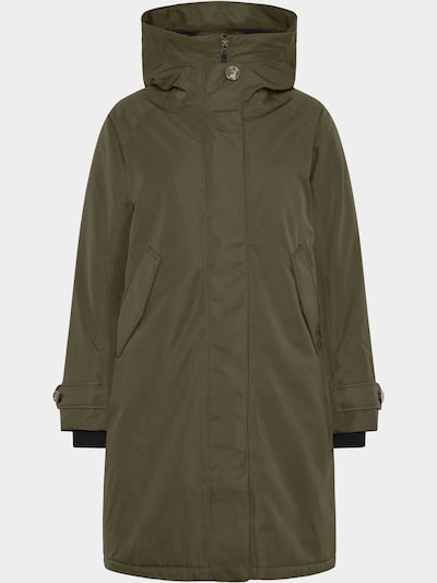Didriksons Winterjas 'LUNA' in de kleur Donkergroen, Productweergave