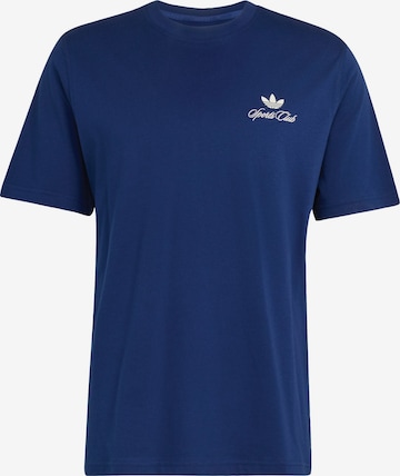 ADIDAS ORIGINALS - Camiseta 'Sport Club' en azul: frente