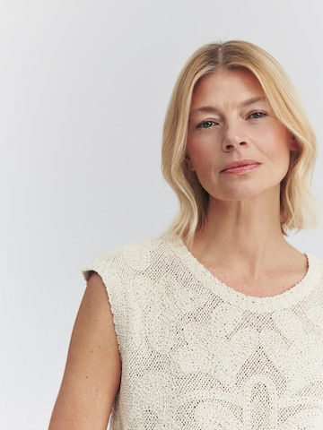 Pull-over 'Mista' TATUUM en beige