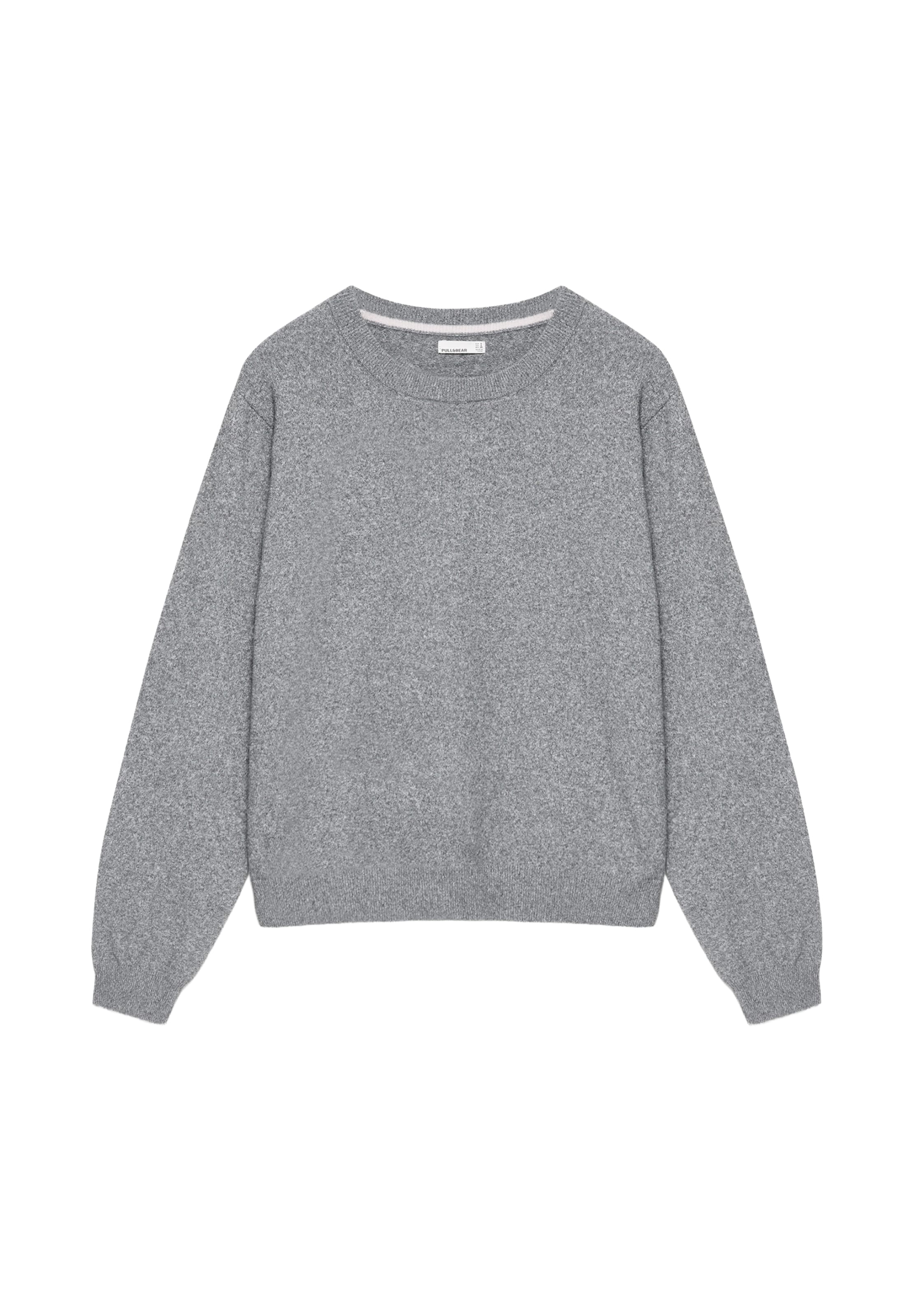 Pull&Bear Sweater in Grey: front