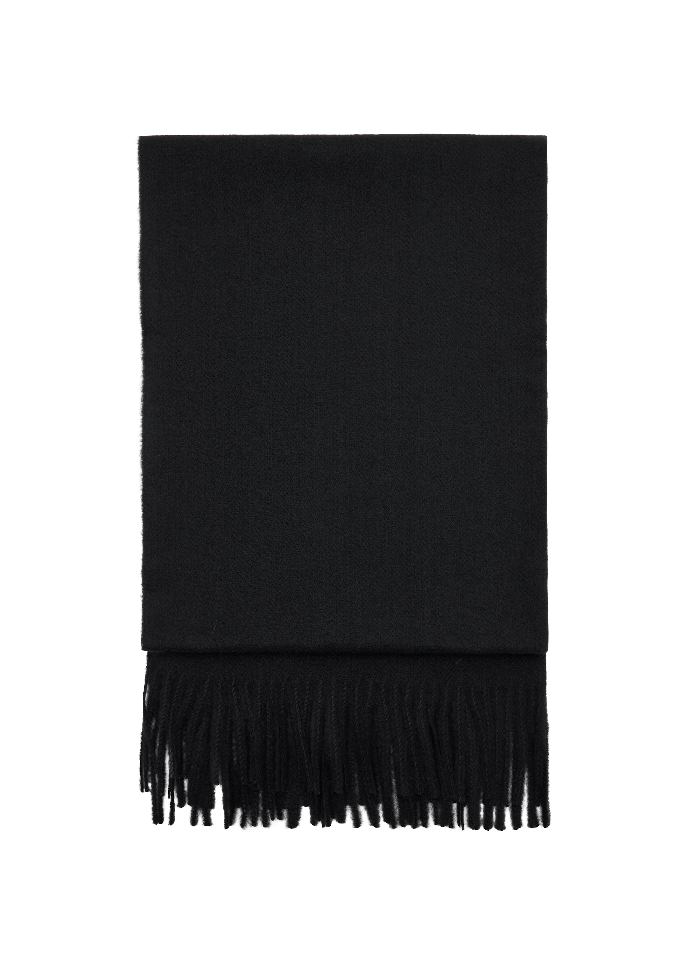 MANGO Scarf in Black: front