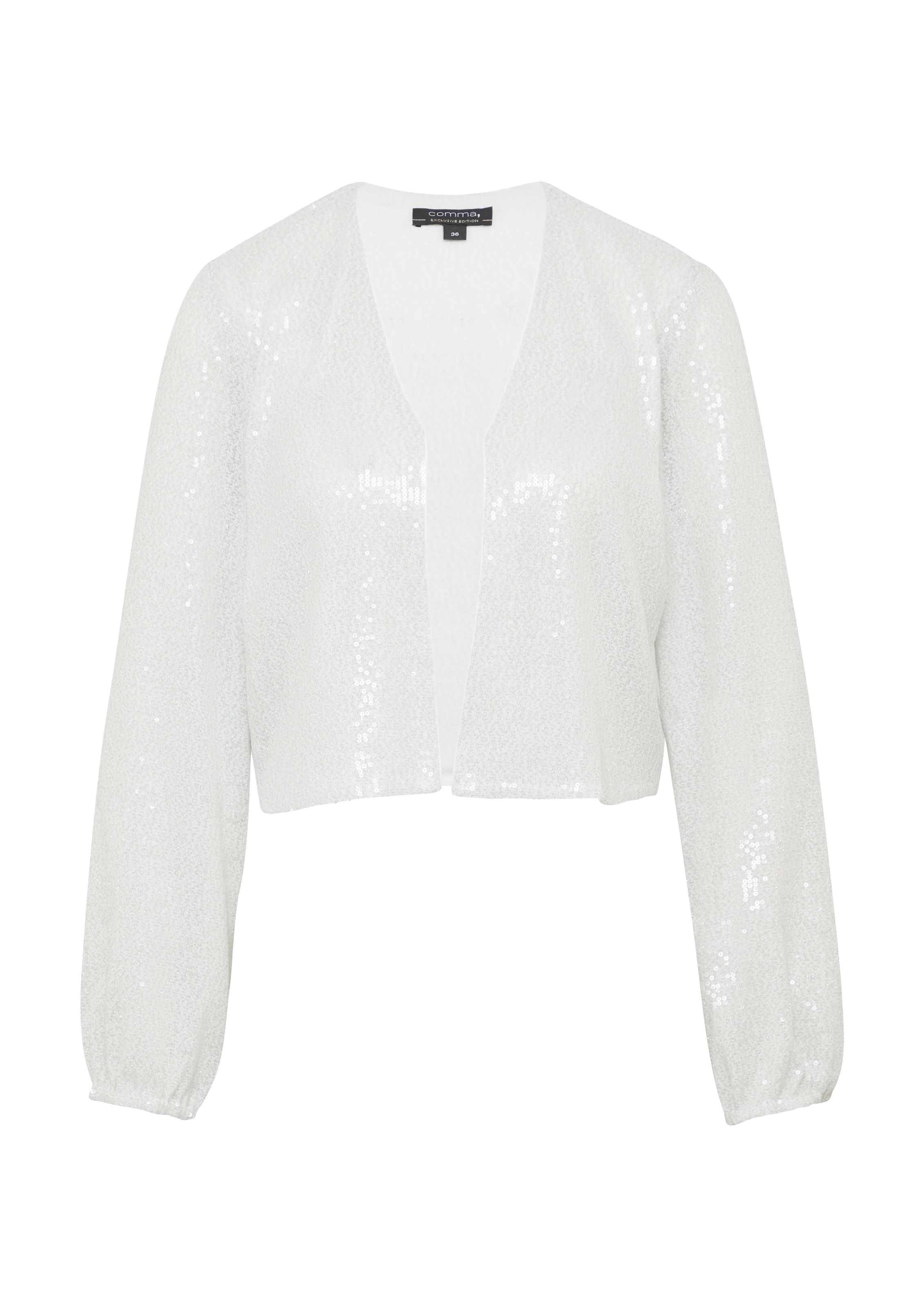 COMMA Bolero in Weiß: Vorderseite