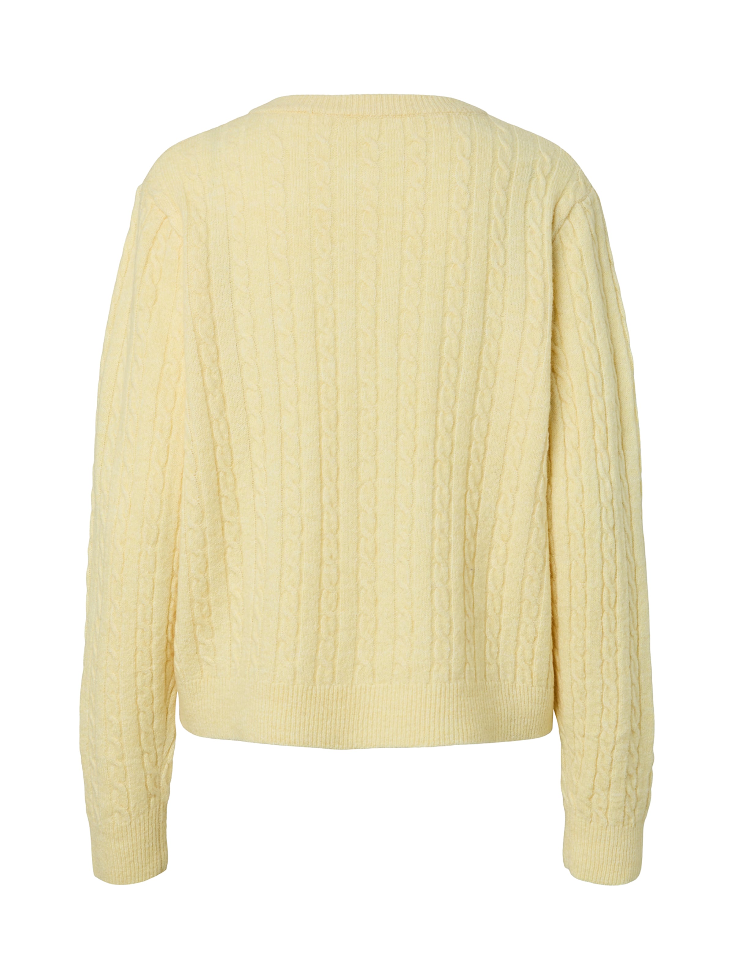 PIECES Strickjacke 'PCSILLY' in Gelb