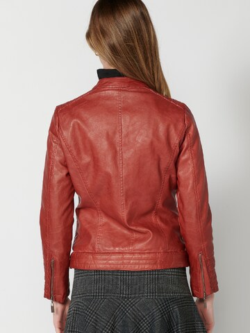 KOROSHI Between-season jacket in Red