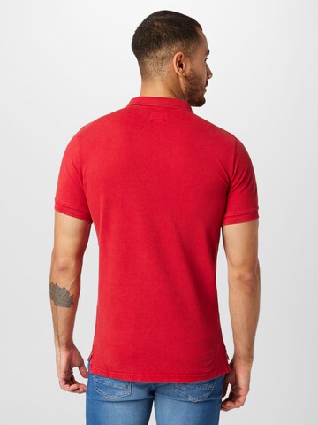 Superdry Poloshirt in Rot