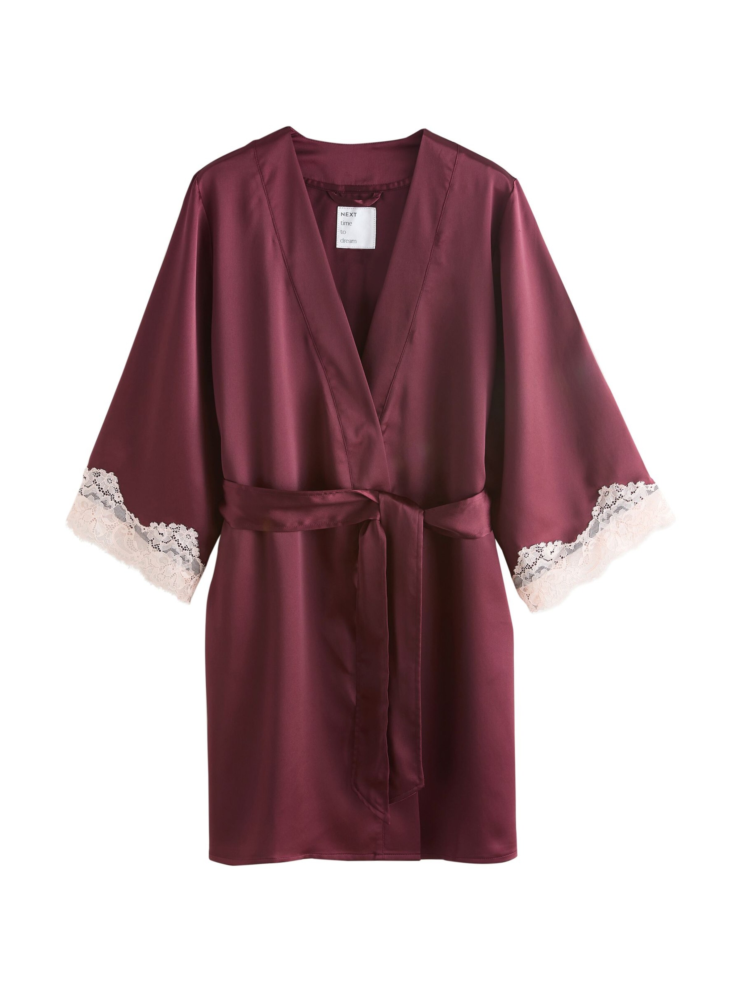Next Szlafrok w kolorze czerwony: przód