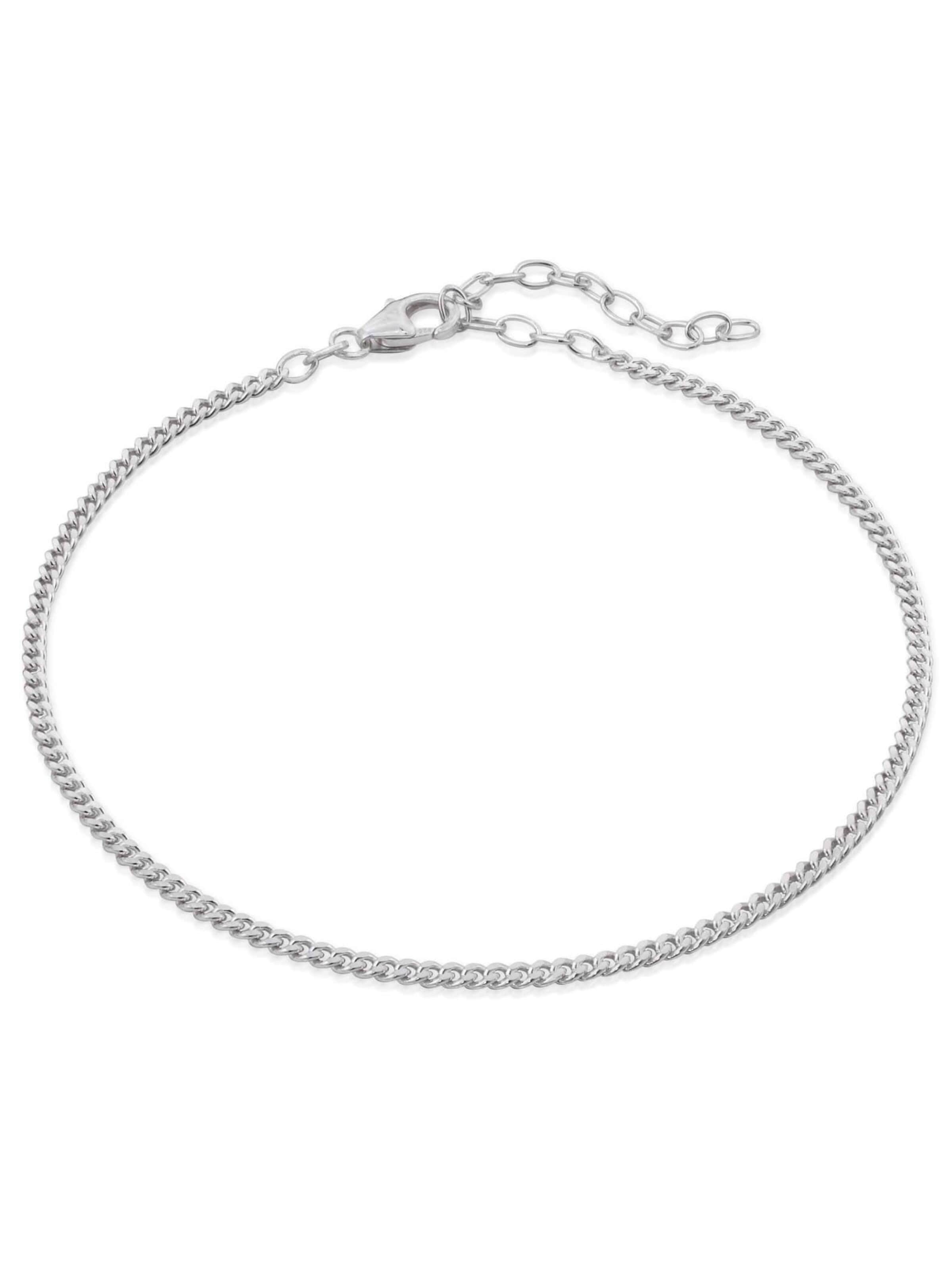 modabilé Fußschmuck 'TIMELESS'‌‌‌‌ in Silber: Vorderseite