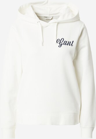 GANT Sweatshirt i hvid: forside