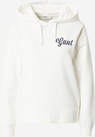 GANT Sweatshirt in Weiß: predná strana