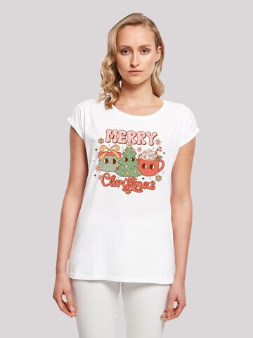 T-shirt F4NT4STIC en blanc : devant