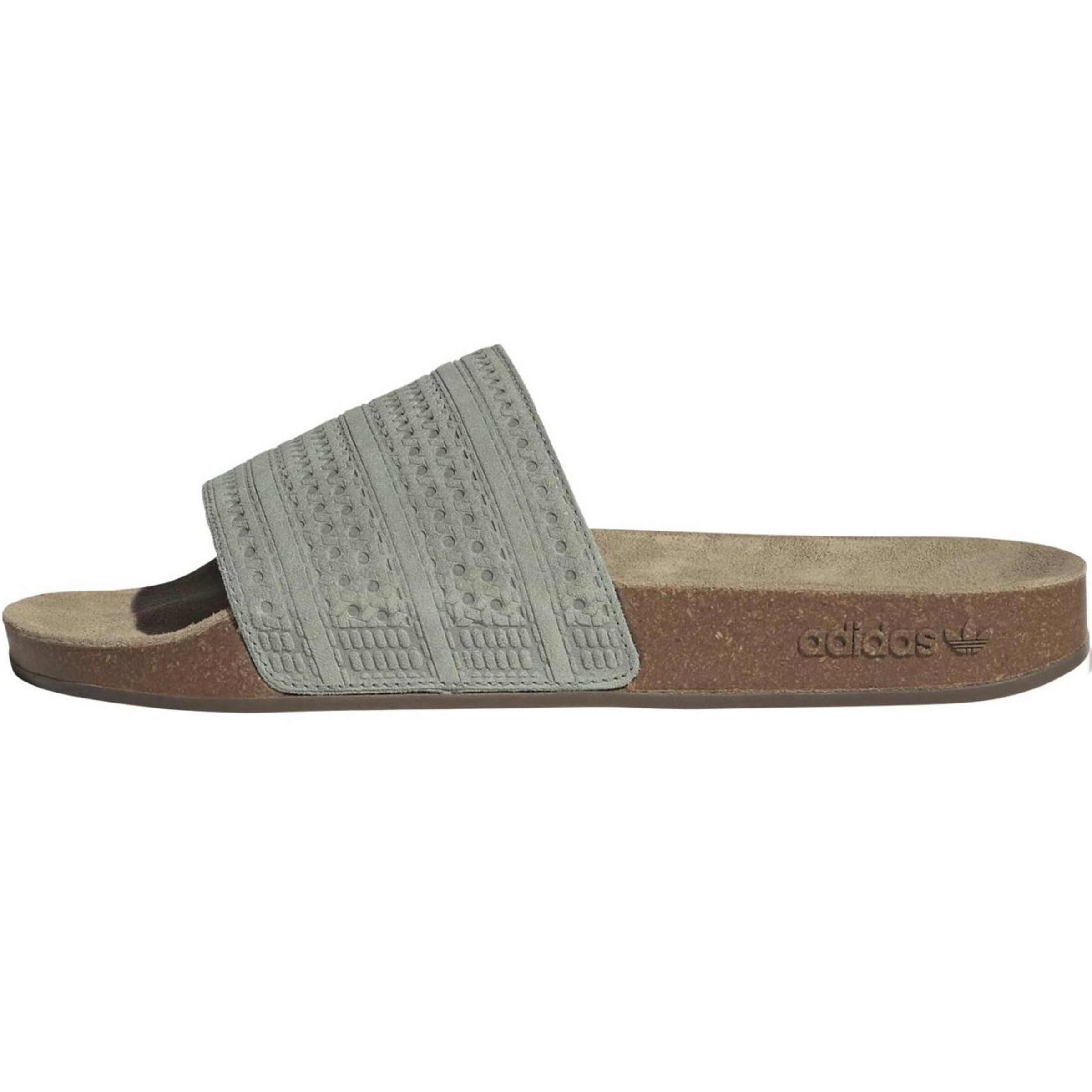 ADIDAS ORIGINALS Μιούλ 'Adilette' σε πράσινο: μπροστά