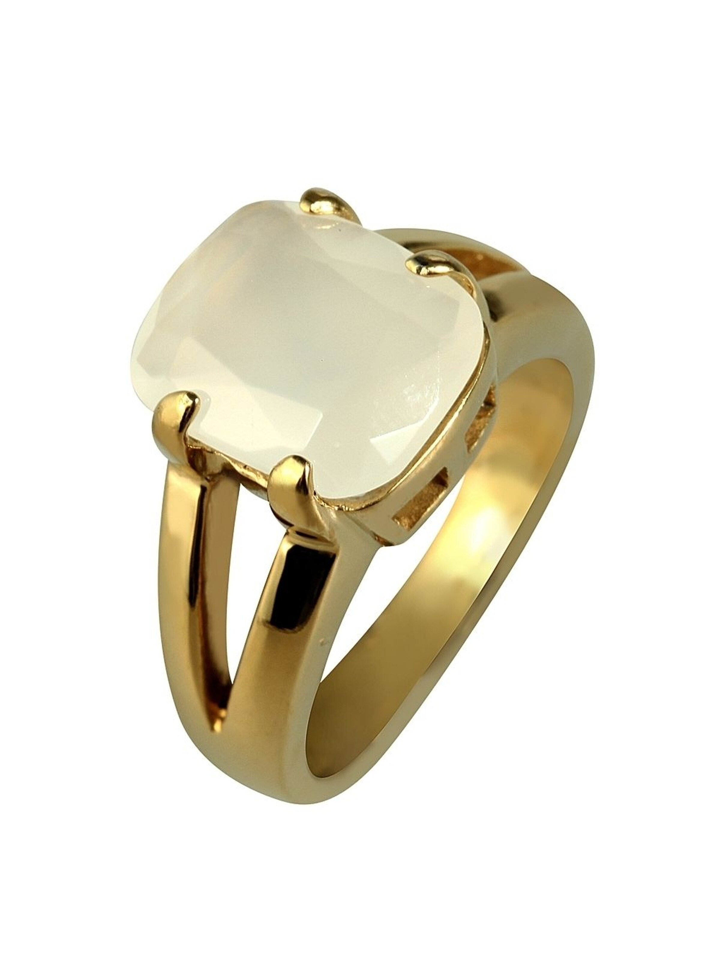 JUST Ring 'langlebig' in Gold: front