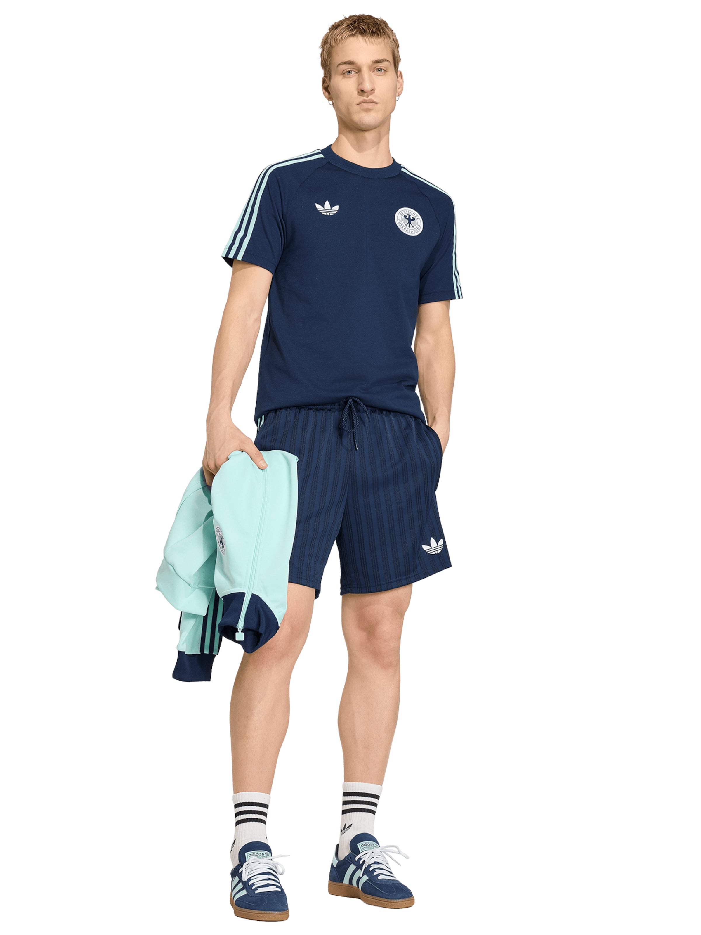 ADIDAS ORIGINALS Regular Workout Pants in Blue