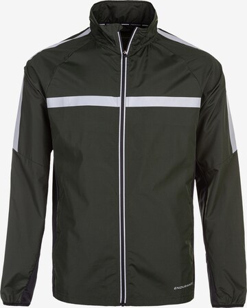 ENDURANCE Athletic Jacket in Green: front