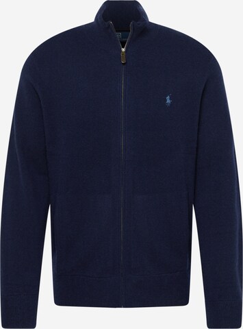 Polo Ralph Lauren Gebreid vest in Blauw: voorkant