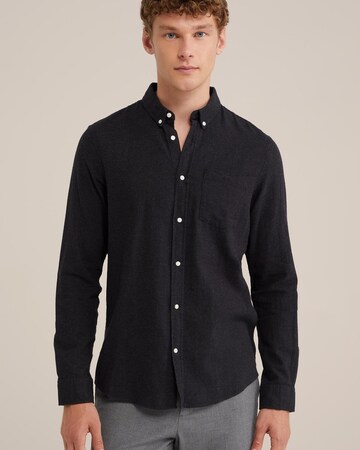 Coupe regular Chemise WE Fashion en noir