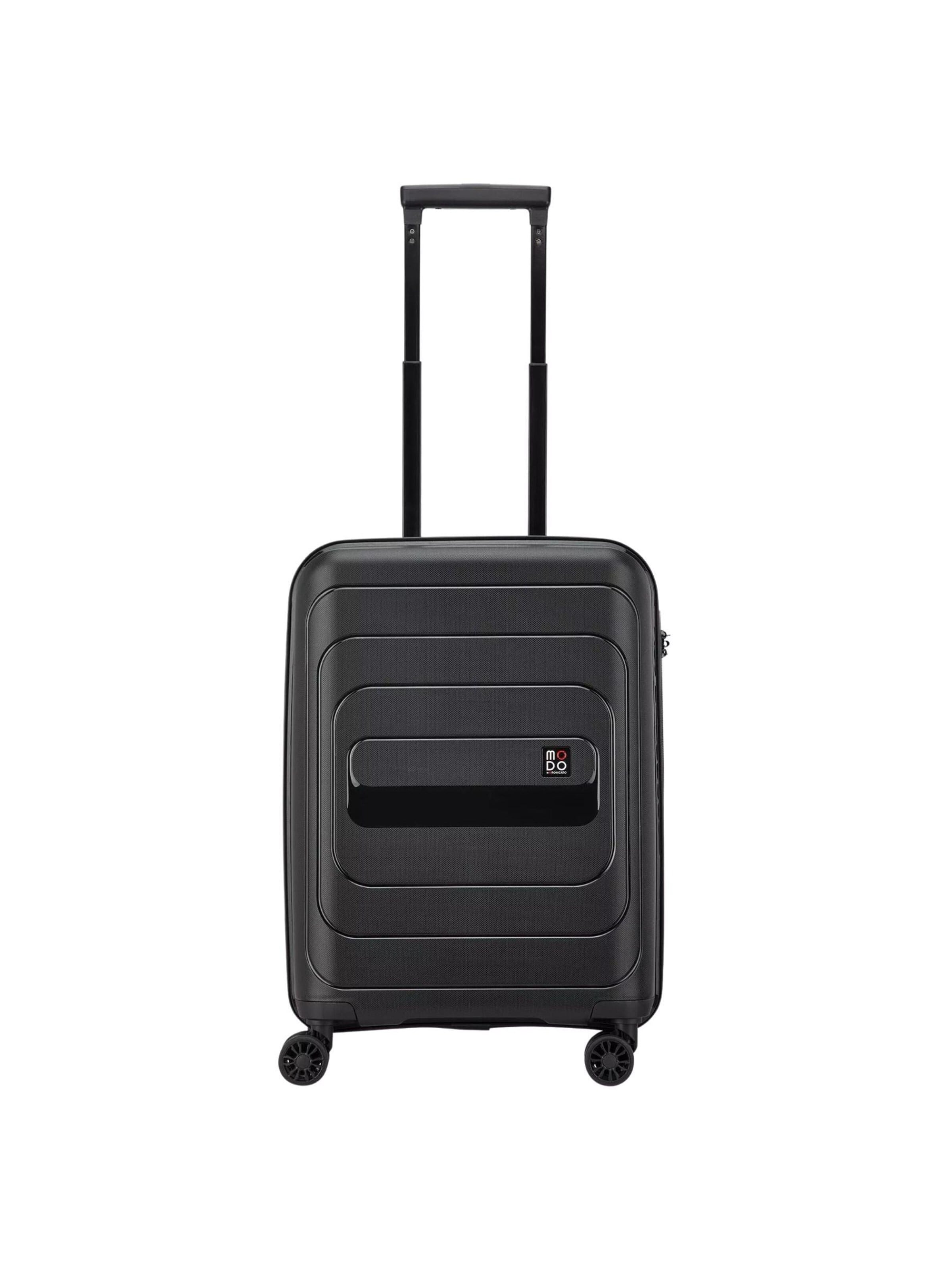 Valisette 'RONCATO TROLLEY CABINA 4R 55/20CM NOXA Valigie e Trolley' MODO by Roncato en noir : devant