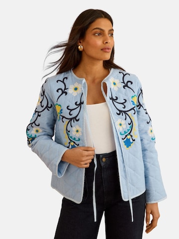 love & roses Kevad-sügisjope, värv sinine: eest vaates