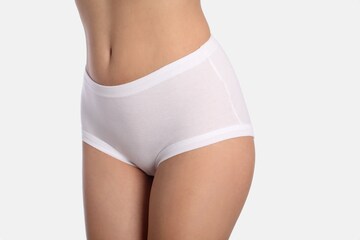 Slip 'FINE RIB' sassa en blanc