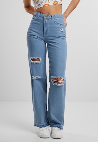 Karl Kani Loosefit Jeans in Blauw