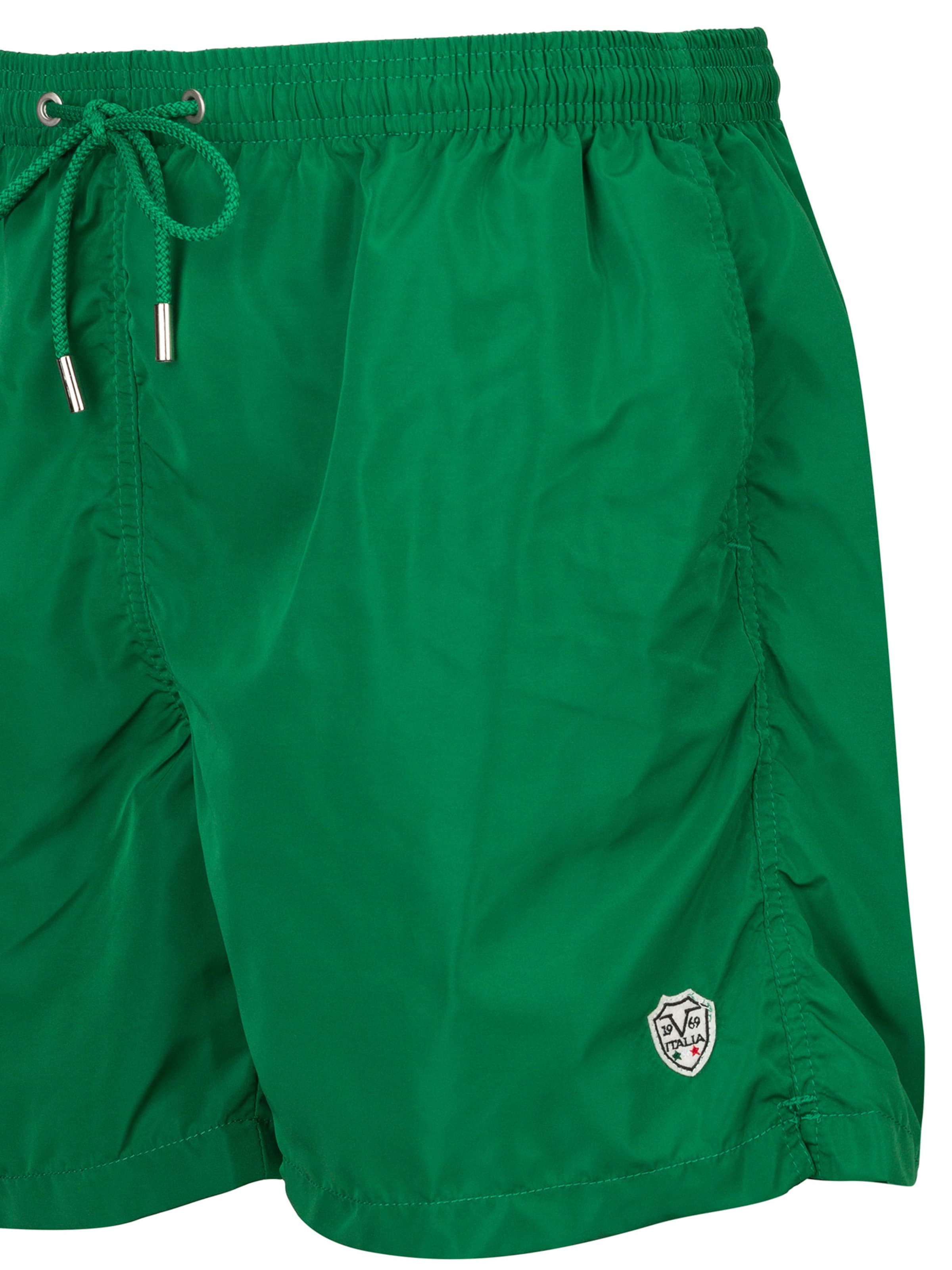 19V69 ITALIA Badeshorts 'Siro' i grøn