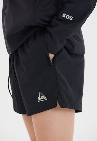 SOS Regular Sportshorts 'Whitsunday' in Schwarz