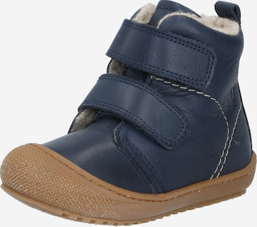 NATURINO Boot 'Bubble' in Blue: front