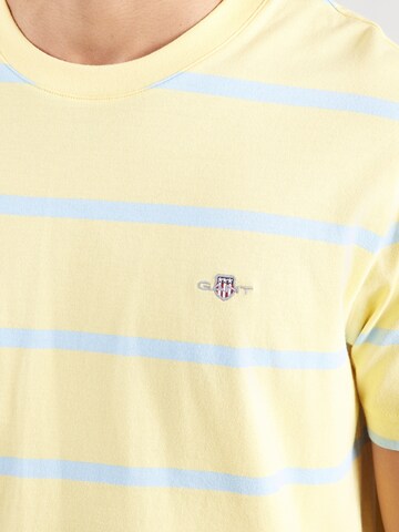 GANT T-shirt i gul