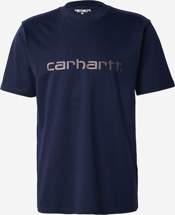 Carhartt WIP Paita 'Script' värissä sininen: etupuoli