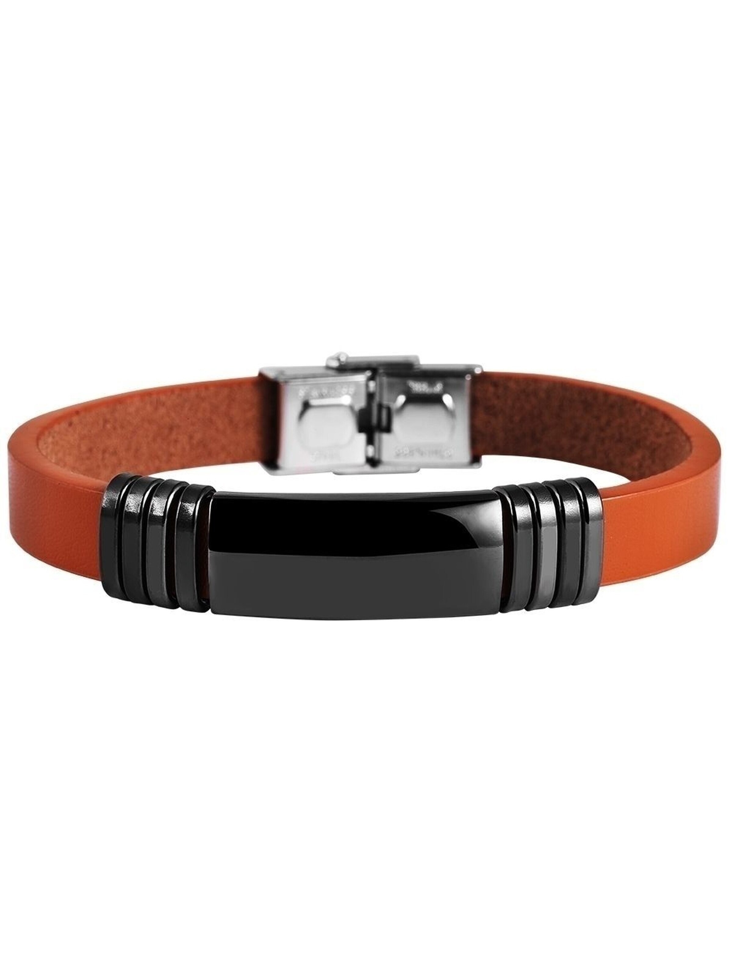 Akzent Bracelet 'Andris, langlebig' in Brown