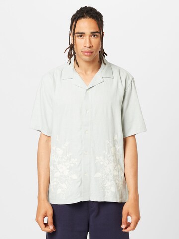 Abercrombie & Fitch - Comfort Fit Camisa em verde: frente