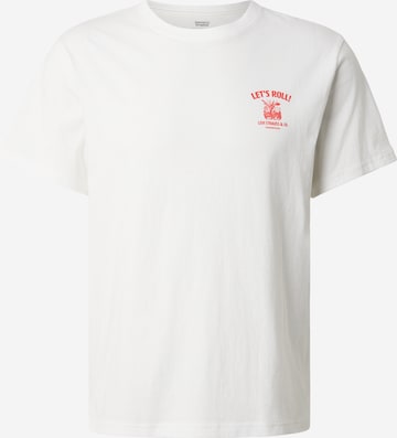 T-Shirt LEVI'S ® en blanc : devant