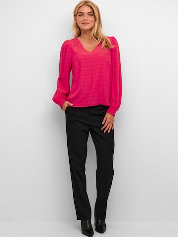 Kaffe - Blusa 'Lissa' em rosa