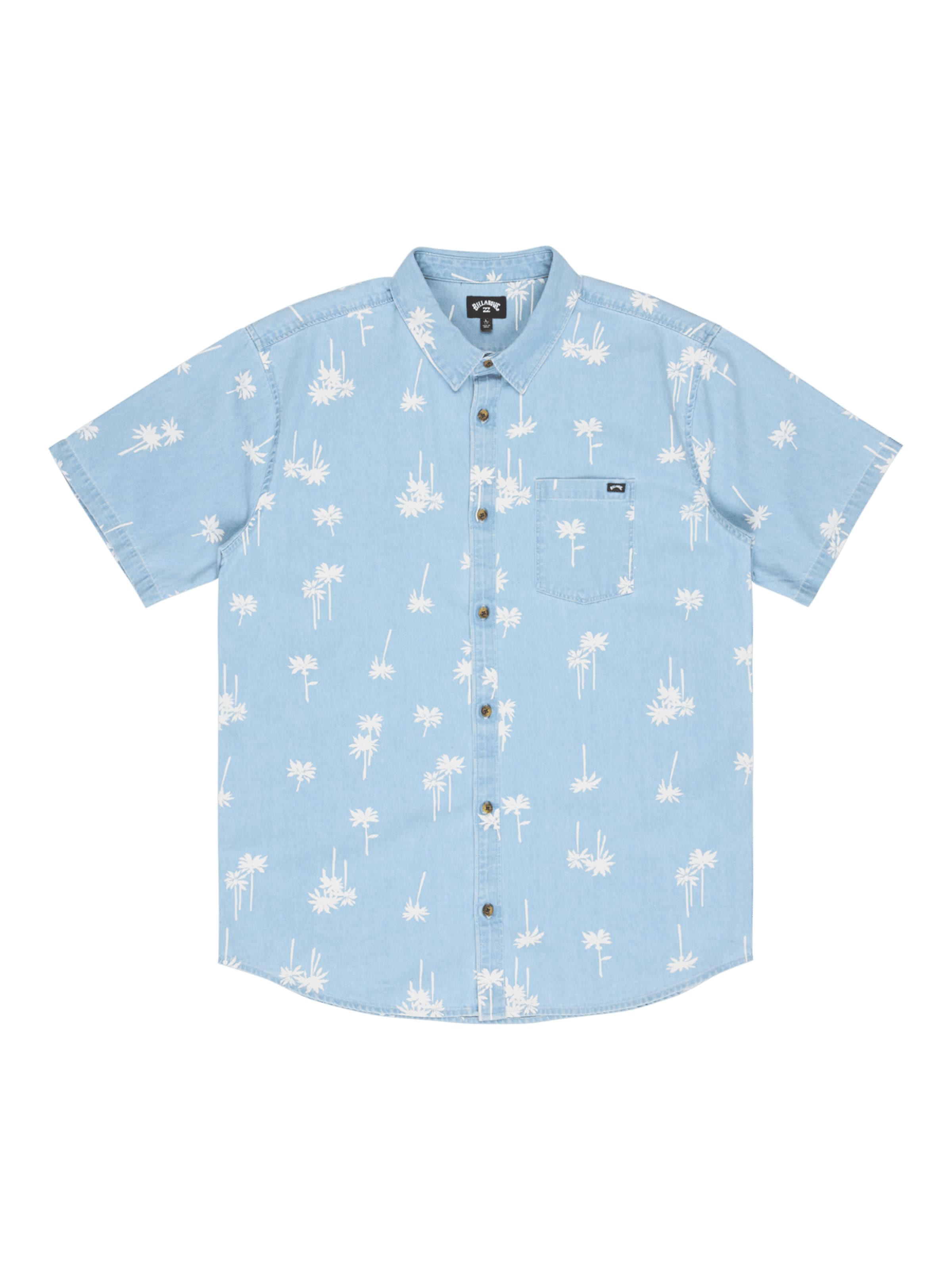 BILLABONG Comfort Fit Hemd 'Sundays' in Blau: Vorderseite
