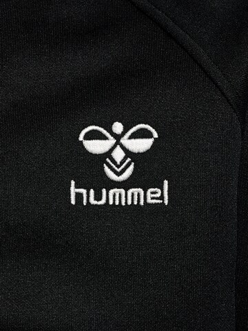 Hummel Athletic Zip-Up Hoodie in Black