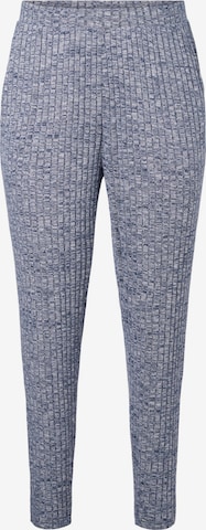 Loosefit Pantalon 'VGIA' Zizzi en bleu : devant