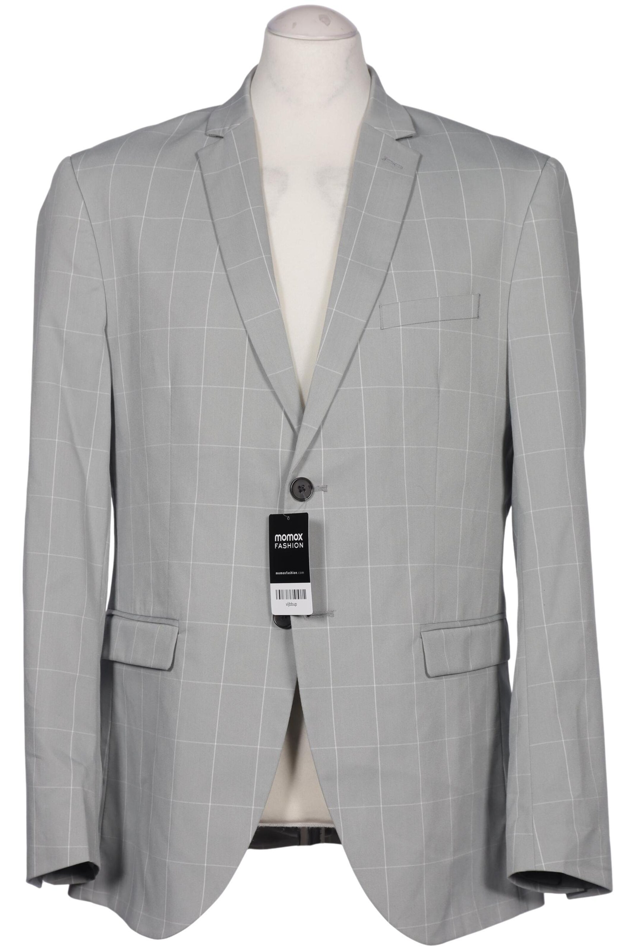 JACK & JONES Suit Jacket in XL in Grey: front