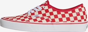 VANS Sneakers laag 'Authentic' in Rood: voorkant