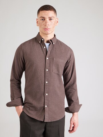 Only & Sons - Ajuste estrecho Camisa 'ONSNIKO' en rojo: frente