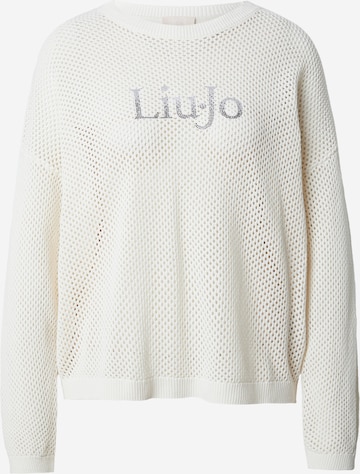 balta Liu Jo Megztinis: priekis