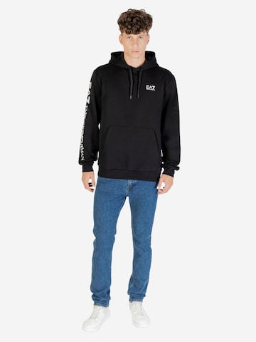 EA7 Emporio Armani - Sudadera en negro