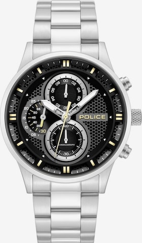 Montre à affichage analogique POLICE en noir : devant