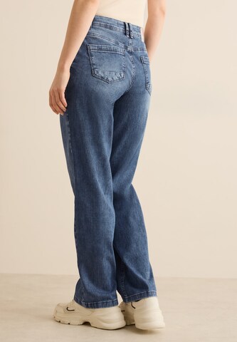CECIL Regular Straight Leg Jeans in Blau