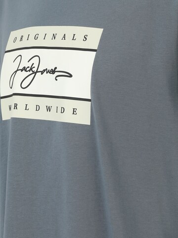 Jack & Jones Plus Shirt 'JORFrederiksberg' in Grey