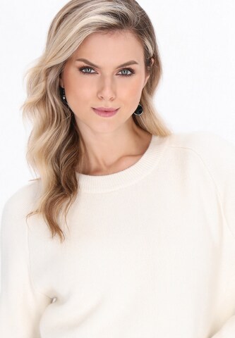 Pull-over DreiMaster Vintage en blanc