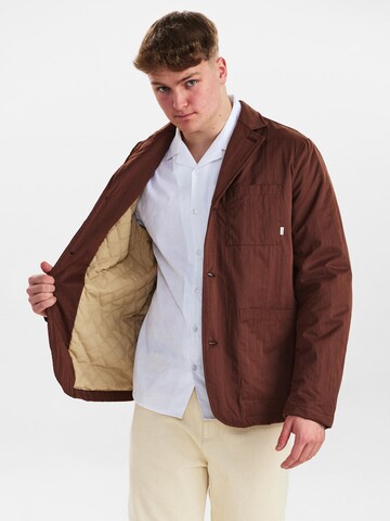 Dxnmxrk Comfort fit Suit Jacket 'DXEbu' in Brown