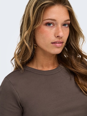 ONLY Shirt 'ONLVAL' in Brown