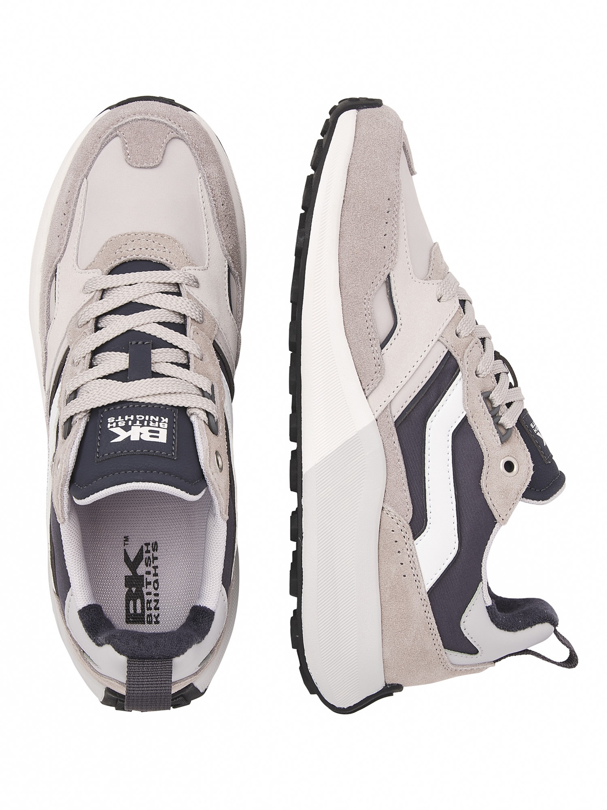 BRITISH KNIGHTS Sneaker low 'VELI' i grå: top
